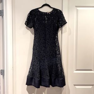 Michael Kors Lace Dress, Navy - Size 2